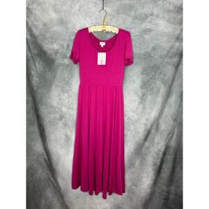 NWT LuLaRoe Dress Women Small Fits Med Midi Comfort Travel Business Garden Party